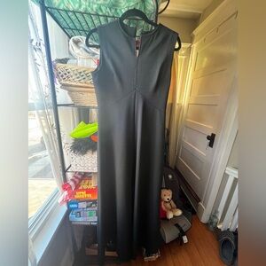 Vintage 1960’s It’s Better Black Evening Maxi Dress